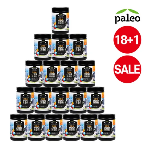 [SALE][팔레오]고칼슘 산양유 프로틴 18통+1통 