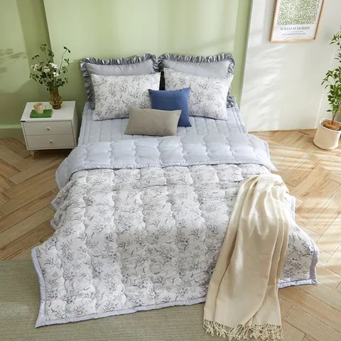 보몽드 소프트플란넬 차렵이불 3장세트 (Q)