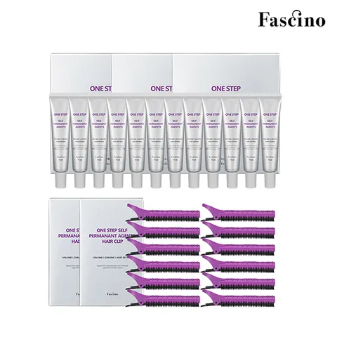 방송특집 ! 파시노 원스텝 뿌리볼륨펌 시즌2 (펌제12개+클립12개)