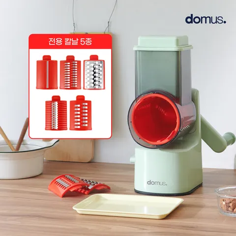 도무스 안전채칼 돌린2 (빨간통 채칼)