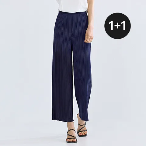 ★(수정샵)[플리츠31]와이드 플리츠팬츠 2종 