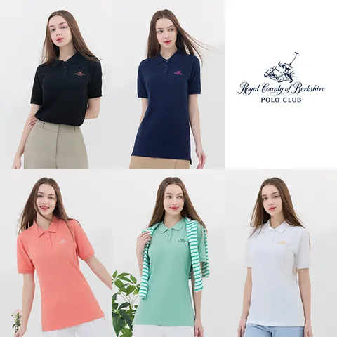 (5종 모두)RCB폴로클럽 여성 폴로셔츠 5종세트