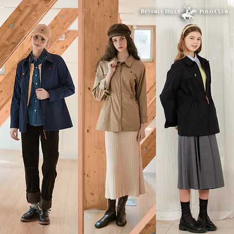 비버리힐즈폴로클럽 여성 클래식 자켓 