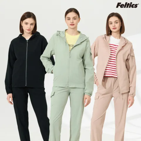 펠틱스 여성 에어리 이지 우븐 셋업 2종