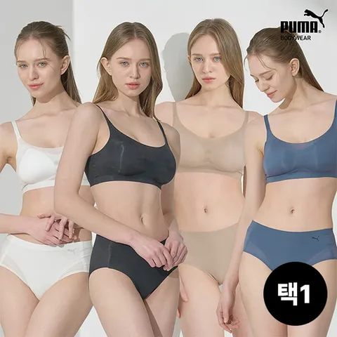 [푸마] 슈퍼윈디 퓨징 브라팬티 4세트