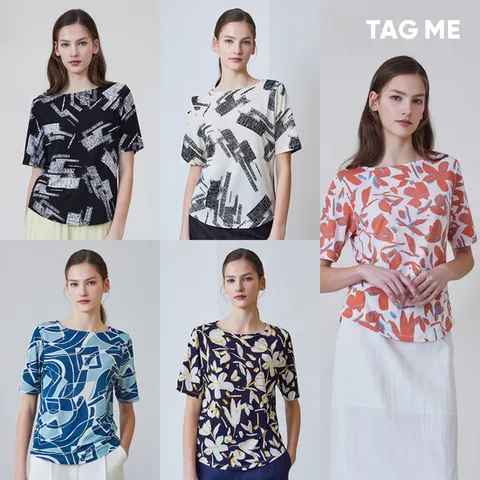 25SS 태그미 썸머 티블라우스5종