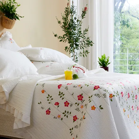 [효재] 코스모스 풍기인견 침구세트 K