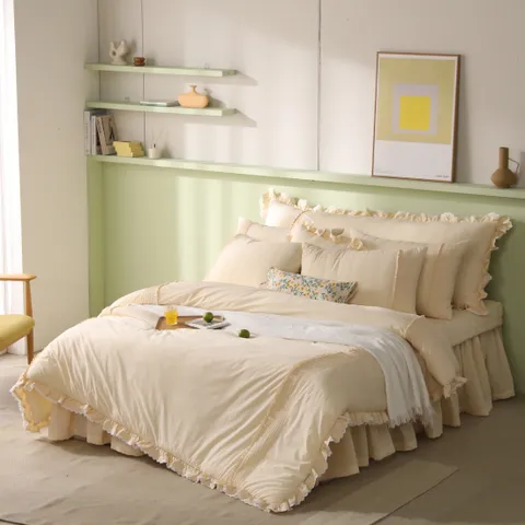 [미세스문] 삶아쓰는 로얄 퍼케일 침구세트 SK