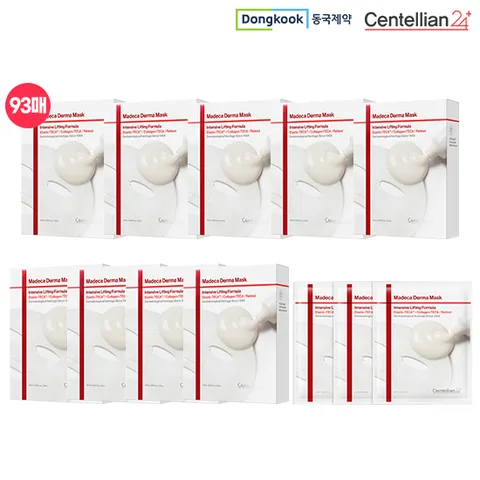 [최신상] 동국제약 마데카 더마 마스크 인텐시브 리프팅 포뮬러 93매