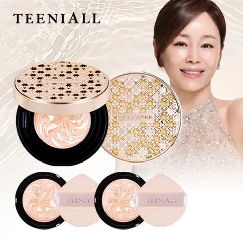 [최신상] 티니올 크리스탈 크리미 팩트 본품 2개 + 리필 2개
