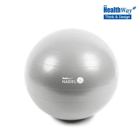[헬스웨이] 나디엘 안티버스트 고급짐볼 75cm-실버