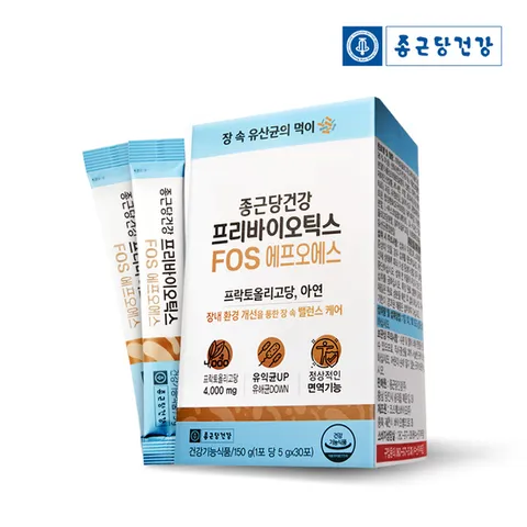 종근당건강 유산균먹이 프리바이오틱스1박스