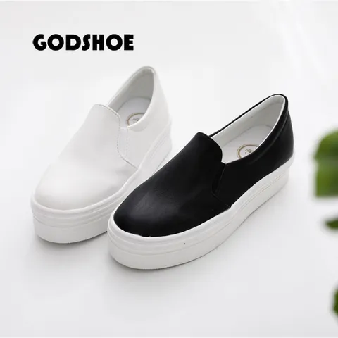 갓슈 나나 통굽슬립온 키높이슬립온 