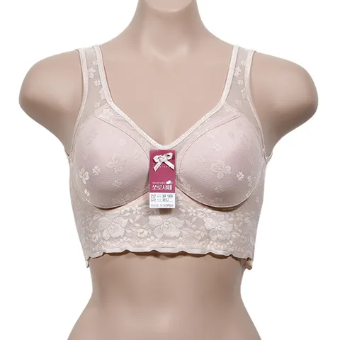 [쏘로사떼][BR1809]꽃잎망사 매쉬 A컵 탑브라