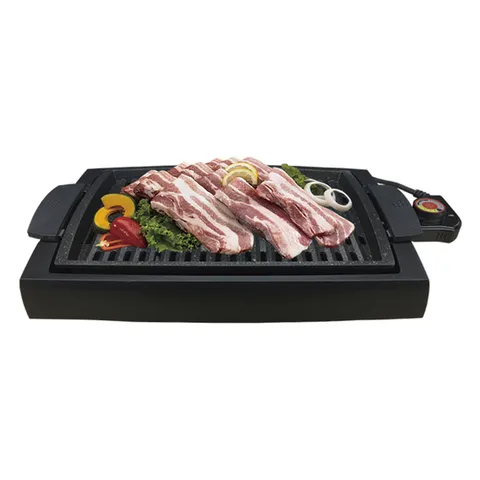 키친아트 전기그릴/미니/불소수지코팅/온도조절 KNG-240