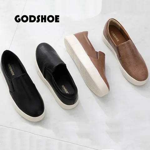 갓슈 데뷰 통굽슬립온 키높이 슬립온