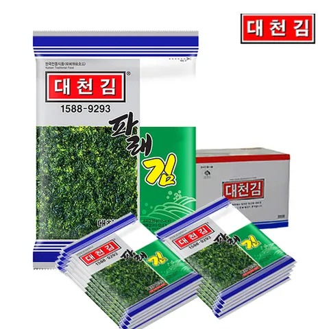 대천김 조미김 파래김 전장김 15봉