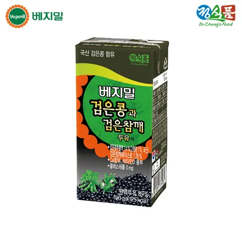 베지밀 검은콩과 검은참깨 190mlx64팩