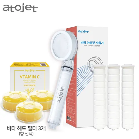[6개월구성]비타아토젯+정품바디필터3+정품헤드필터3