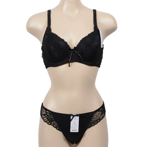 [망고슈슈][ST41609]빅사이즈 E컵 브라팬티세트