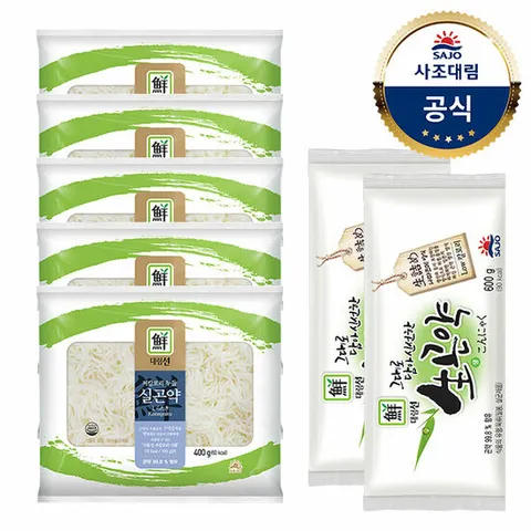 [대림냉장] 저칼로리누들실곤약 400g X3개
