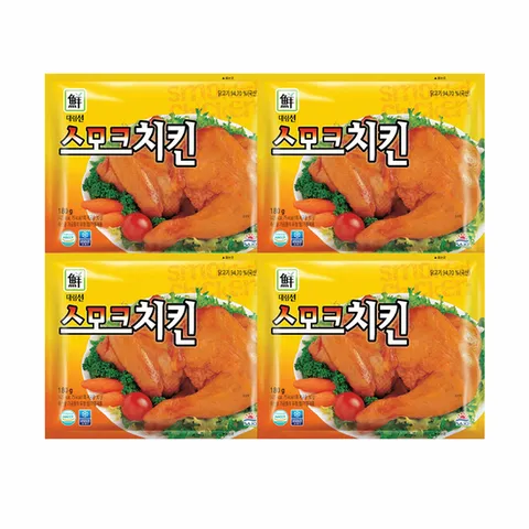 [대림냉장] 스모크치킨 180g x4팩 /훈제/치킨/닭다리