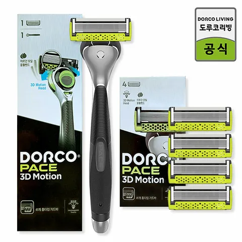 도루코 페이스 모션 스타터킷 (면도기+면도날 총5입)