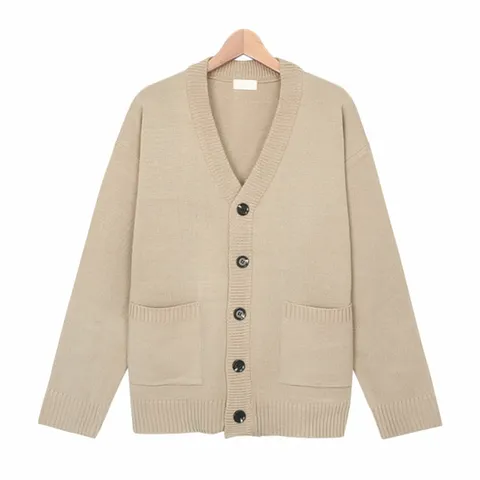 스콰즈 가디건 SMD025 13COLOR 여자 남자 간절기 니트 시밀러 아우터