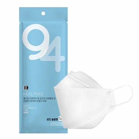힐메이드 황사 방역 마스크 KF94(국산) 50매 중형