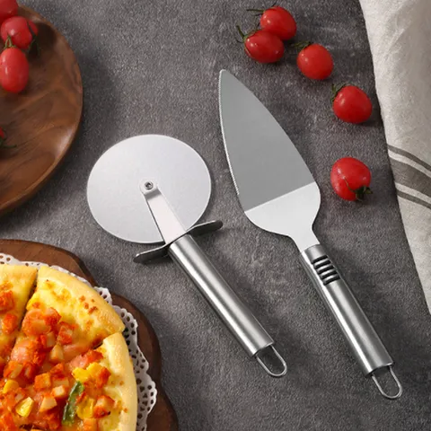 홈델리 피자 커저+피자서버/부가 도구 세트