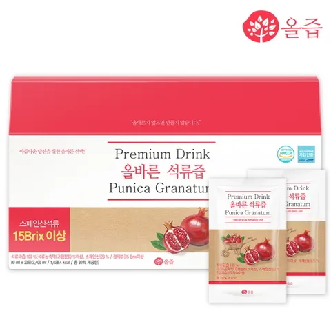 [올즙] 올바른 석류즙 30포 x 1박스