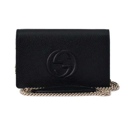 구찌 소호 체인 크로스백 598211