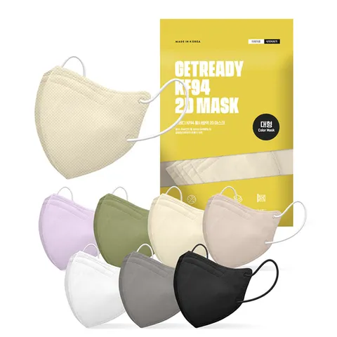 겟레디 컬러 마스크 새부리형 100매