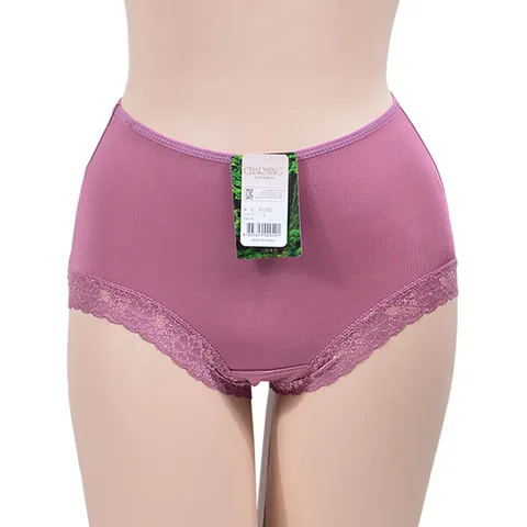 [챠밍]청량한 인견소재 부드러운 촉감 누디 레이스 여성 맥시팬티