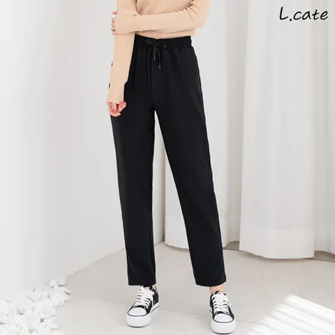 엘케이트 여성 밴딩 바지 LDM444 여자 일자 팬츠