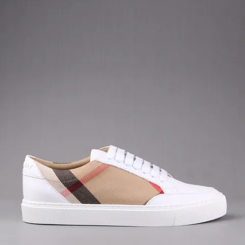 [BURBERRY] 하우스 체크 뉴 살몬드 여성 스니커즈 8056712