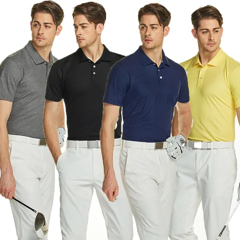 테슬라 남성 흡습속건 쿨링 골프웨어 반팔 카라 티셔츠 TM-MTK10