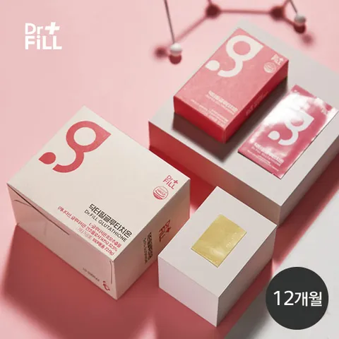 [방송혜택]닥터필 필름형 글루타치온  더블 12개월분 360매(12케이스)