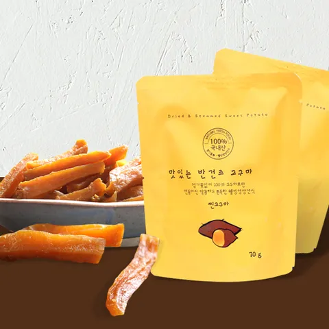 [땅끝] 맛있는 반건조 고구마말랭이70g x 40팩