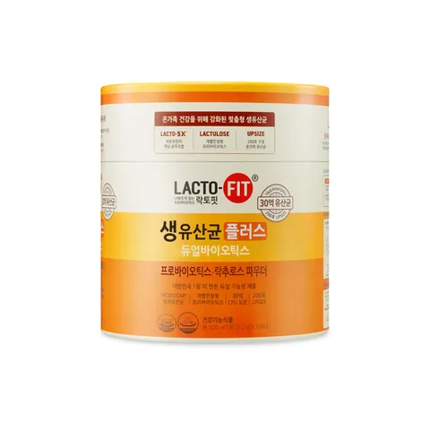 [종근당건강] 락토핏 생유산균 플러스 듀얼바이오틱스 1통(총200포)