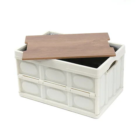 멀티수납 캠핑 폴딩박스(+방수백) 56L 트렁크정리함