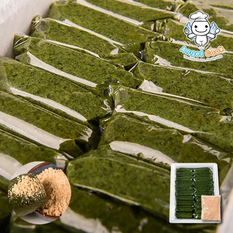 [엔젤쿡] 자연담은 거문도 해풍쑥 다복 쑥인절미 2kg 콩가루포함