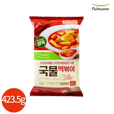 풀무원 쌀 국물 떡볶이 423.5g (2인분)