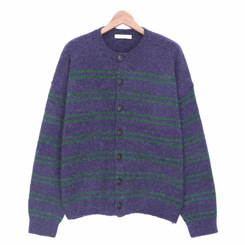 스콰즈 가디건 SBK024 3COLOR 남여공용 알파카 니트 리싸이클 아우터