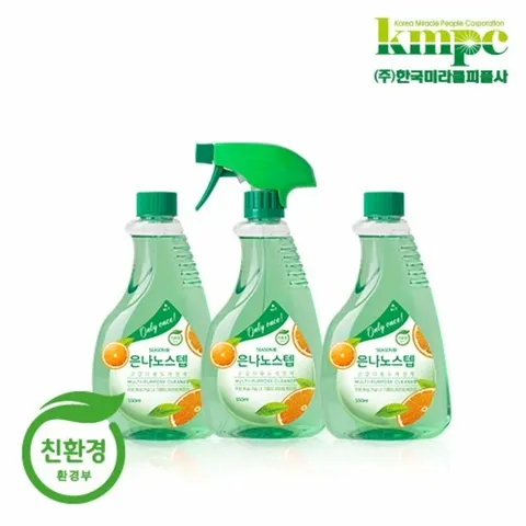 시즌3 은나노스텝 다용도세정제 550ml 3개