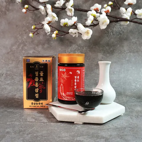 [풍기홍삼] 6년근 명품 홍삼정 골드 홍삼농축액 240g x 2병