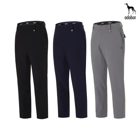 [아다바트] 스트레치 일자핏 팬츠 남성 3종세트 B