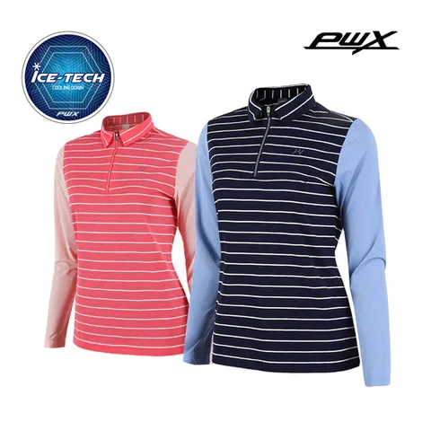 [PWX][A]Q120-3401(02) 여성 냉감 집업 티셔츠