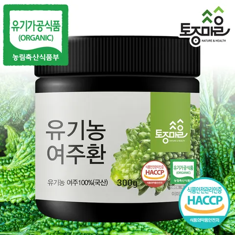 (토종마을)HACCP인증 유기농 여주환 300g