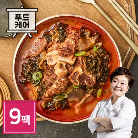 빅마마 이혜정의 일품 소한마리 우거지탕 750g x 9개